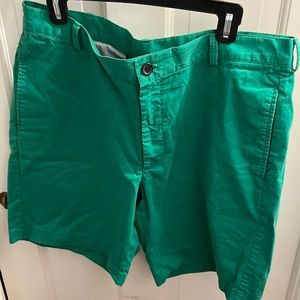Brooks brothers green shorts